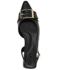 Dkny Women's Clemma Buckle Slingback Flats