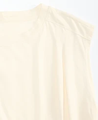 I.n.c. International Concepts Women's Pleated-Shoulder Cap-Sleeve T-Shirt, Macy's Exclusive