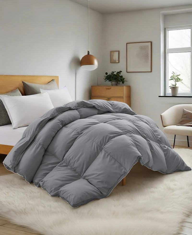 Unikome Buttery Soft Goose Down Feather Comforter, California King