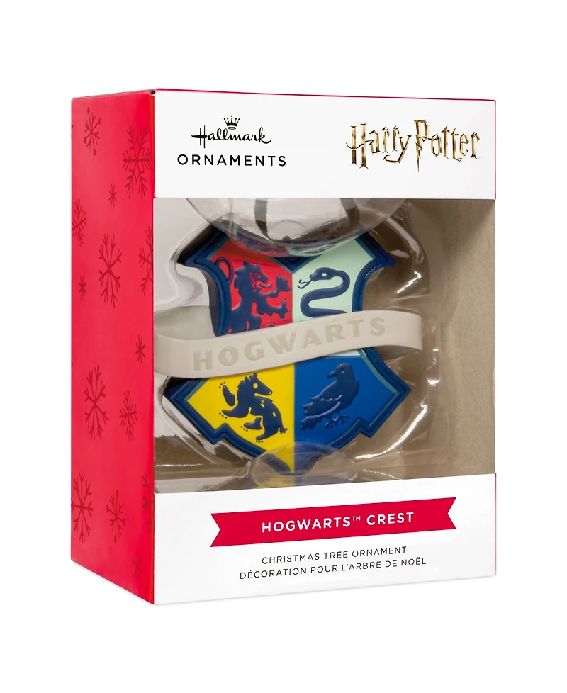 Hallmark Harry Potter Hogwarts Crest Christmas Tree Ornament