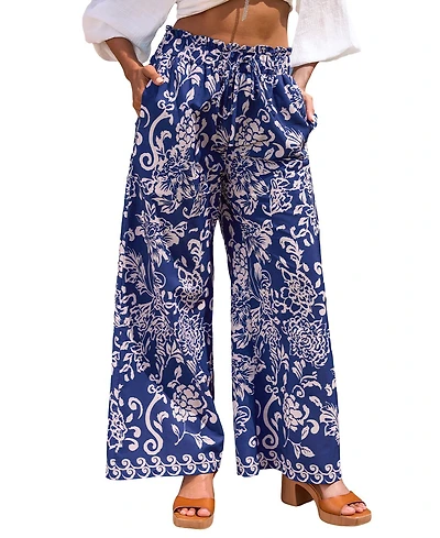 Cupshe Women's Bloom on By Floral Pants