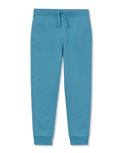 Lands' End Girls Cotton Fleece Jogger Sweatpants