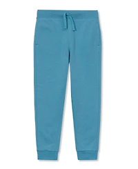 Lands' End Girls Cotton Fleece Jogger Sweatpants