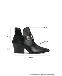 Prologue Shoes Kenda Buckle Block Heel Boot