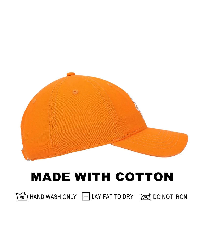Pokemon Charmander Printed Patch Orange Unstructured Baseball Cap