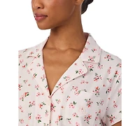 Lauren Ralph Women's Short Sleeve Pajama Set