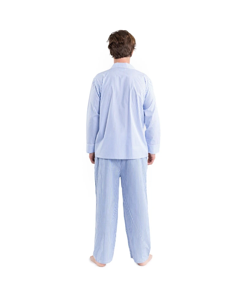 Sant and Abel Men's Braddock Classic Long Pj Set