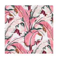 Sant and Abel Kids Martinique Pink Banana Leaf Pj Set