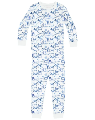 Sant and Abel Kids Cotton Jersey Two Piece Long Sleeve Pajama Set