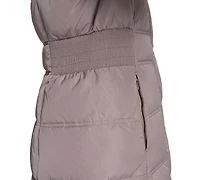 Cole Haan Women's Trim Hood Zip-Front Puffer Coat