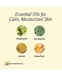 M3 Naturals Anti-Cellulite Massage Oil, Grapefruit & Lemon | 8oz