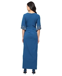 Alex Evenings Women's Stretch Crepe Column Dress