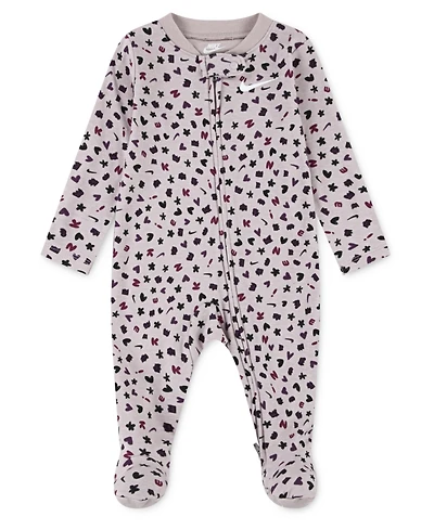 Nike Baby Girls Printed Crewneck Coverall