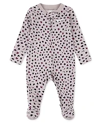 Nike Baby Girls Printed Crewneck Coverall