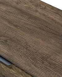 Furniture of America Orelo 24.5" Wood 2-Drawer Nightstand