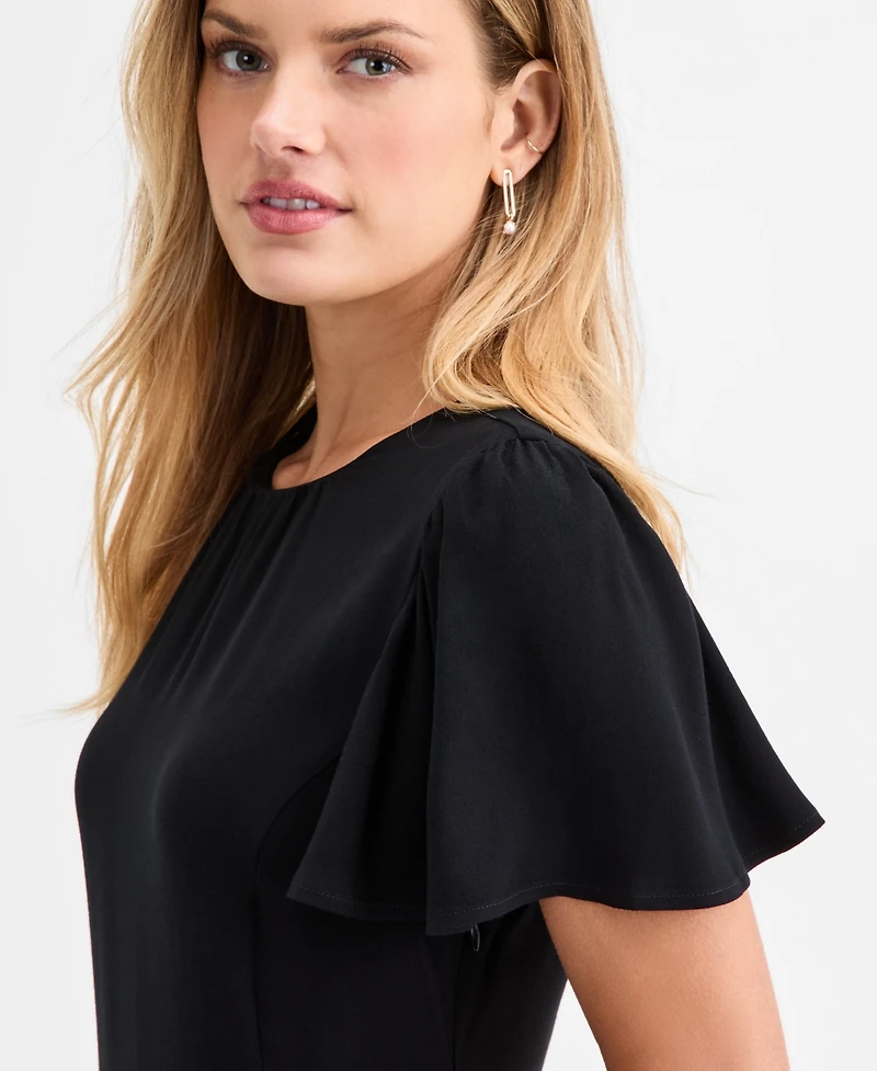 On 34th Women's Flutter-Sleeve Midi Dress, Macy's Exclusive