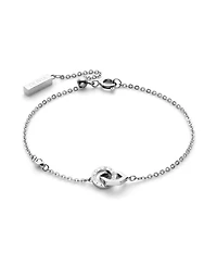 Olivia Burton Interlink Silver Tone Stainless Steel Gift Set