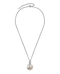 Olivia Burton Celestial Star Silver Tone Stainless Steel Necklace
