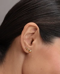 Olivia Burton Mini Heart Gold Tone Stainless Steel Earrings