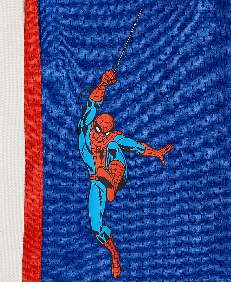 Macy's Marvel X Nba Kids Spider-Man Baller Mesh Shorts, Exclusive