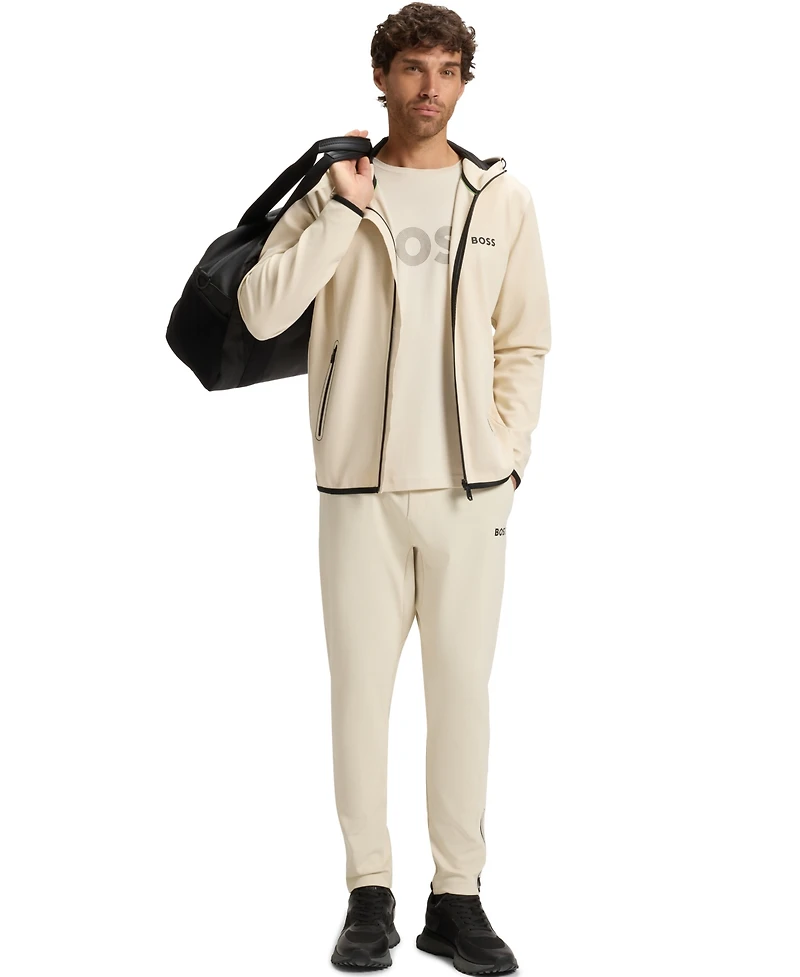 Boss by Hugo Men's Active Stretch-Gabardine Tracksuit Bottoms