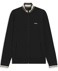 Boss by Hugo Men's Cotton-Blend Zip-Up Sweatshirt