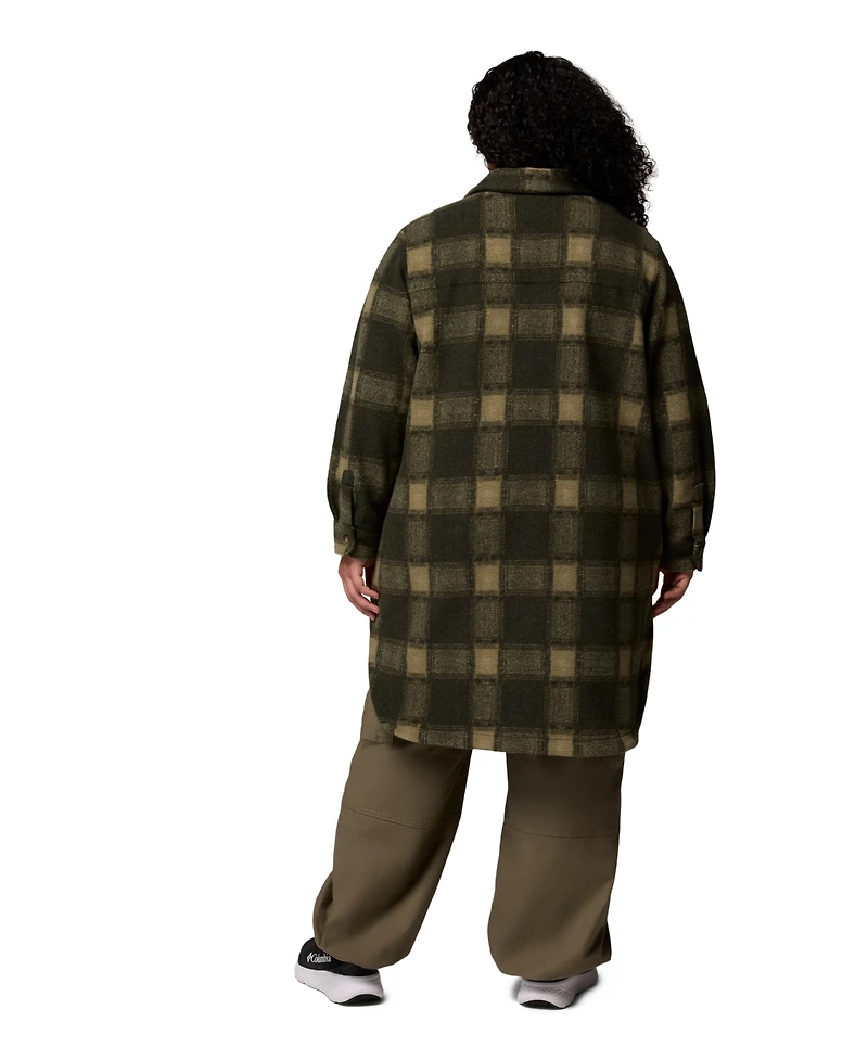 Columbia Plus Wildest Venture Long Fleece Coat