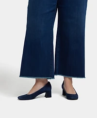 Nydj Plus Teresa Wide Leg Ankle Jeans