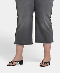 Nydj Plus Brigitte Wide Leg Capri Jeans