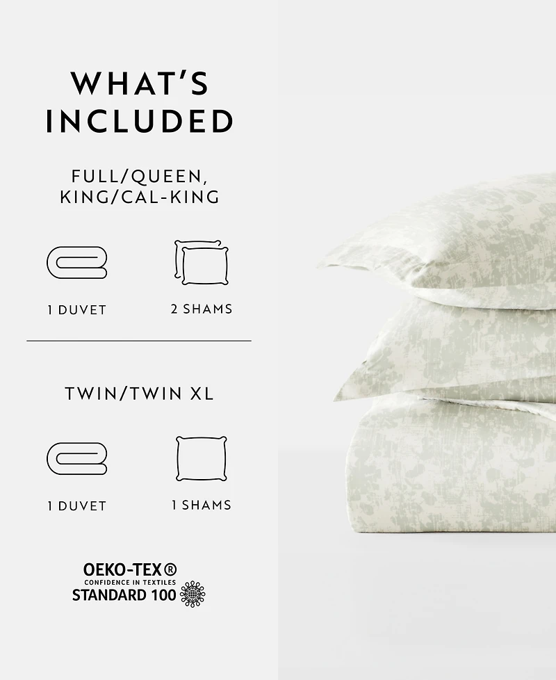 ienjoy Home Rustic Retreat All Season 3-Pc. Duvet Cover Set, Full/Queen