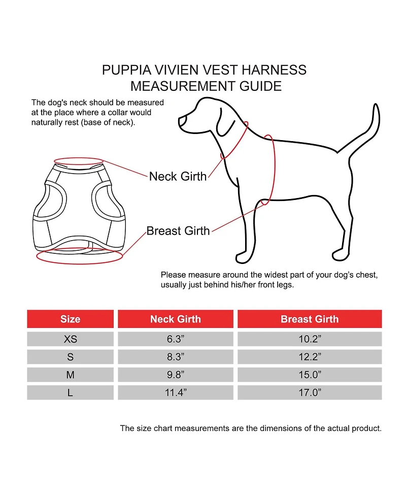 Puppia Vivien Harness B