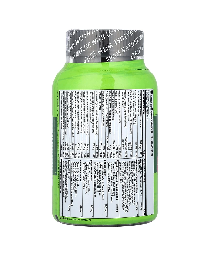 Naturelo Whole Food Complete Multivitamin For Women