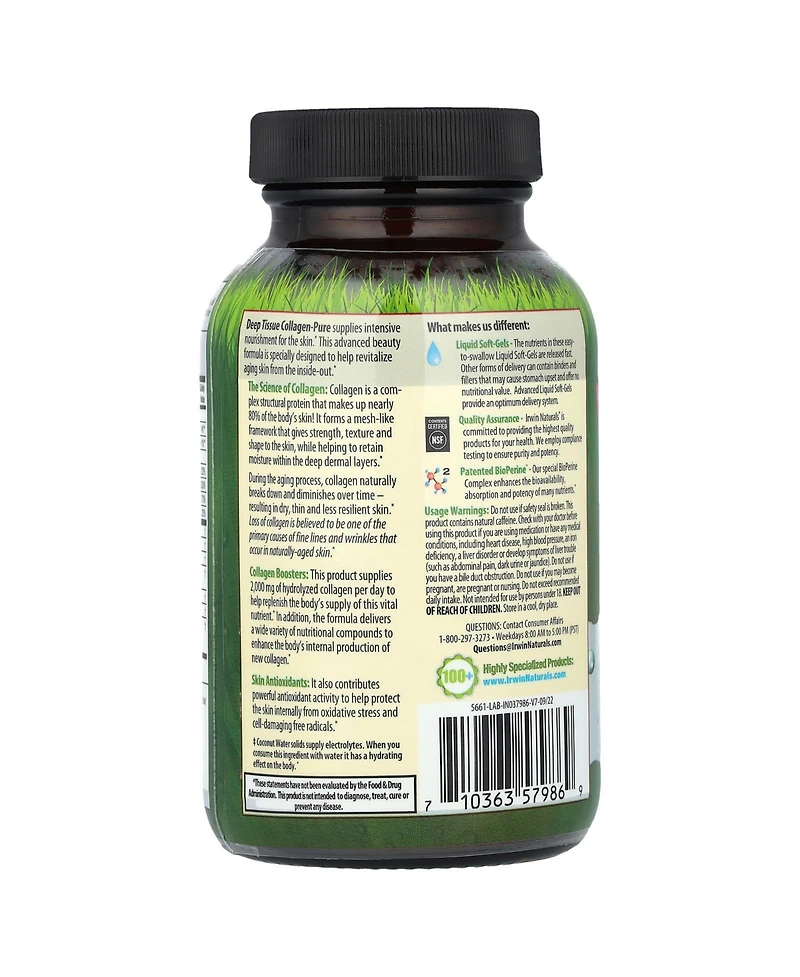 Irwin Naturals Deep Tissue Collagen-Pure