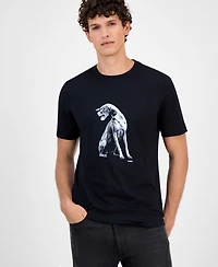 Hugo By Boss Men's Cotton Graphic Crewneck T-Shirt