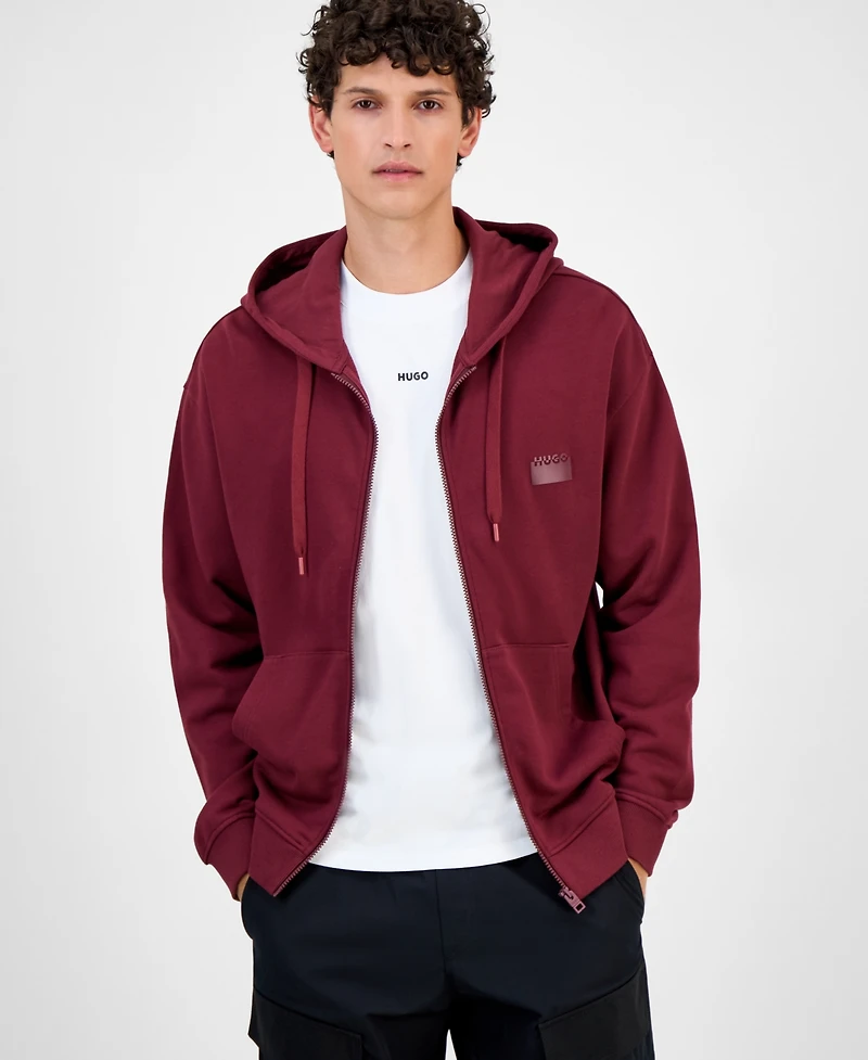 Hugo By Boss Men's Cotton French Terry Zip Hoodie