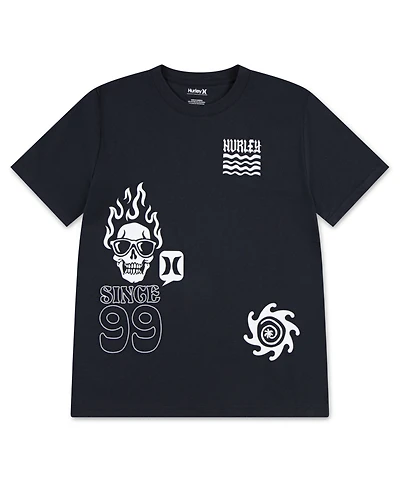 Hurley Big Boys Multi Facet Printed T-Shirt