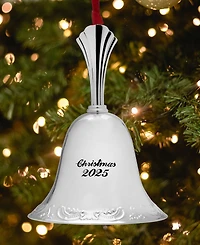 Wallace 2025 Silver-Plated Grande Baroque Bell Ornament, 31st Edition