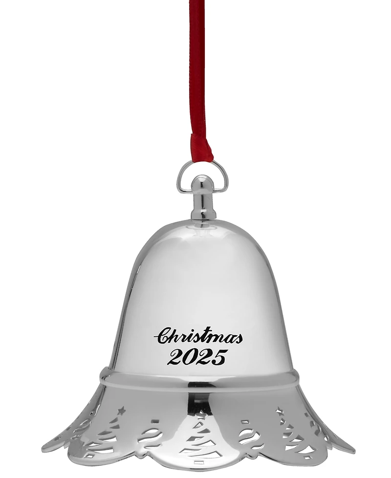 Towle 2025 Silver-Plated Musical Bell Ornament, 45th Edition