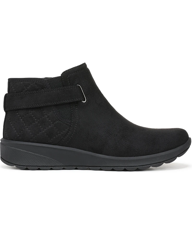 LifeStride Women's Gaze Washable Zipper Short Booties