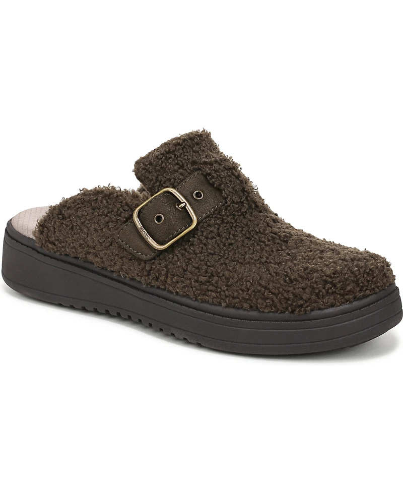 LifeStride Women's Vibe-Cozy Washable Round Toe Mule Clogs