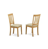 East West Furniture 5 Pc Dinette Table set - Dining Table and 4 Dining Chairs