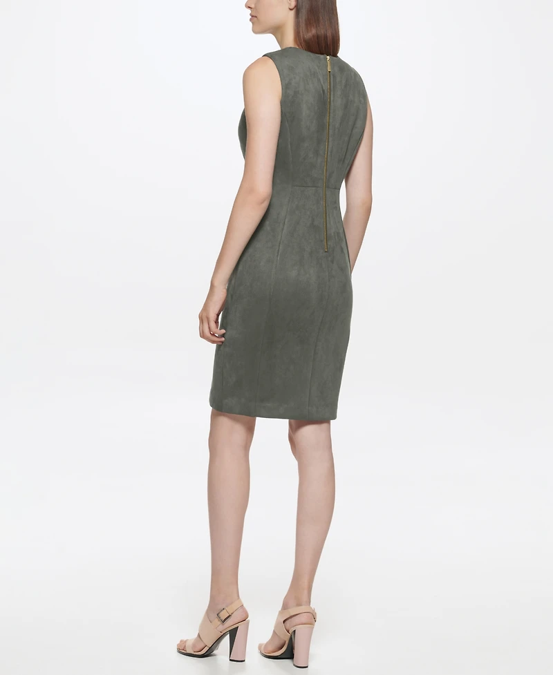 Calvin Klein Women's Sleeveless Sheath Dress