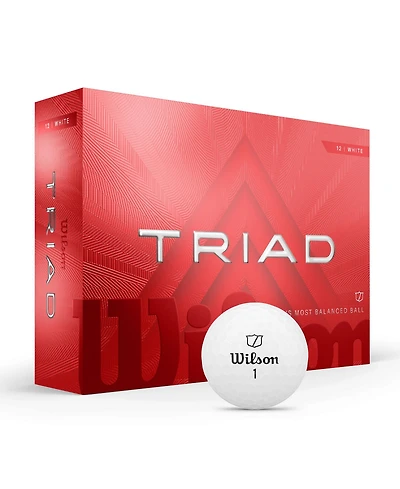 Wilson Triad Golf Balls - Dozen