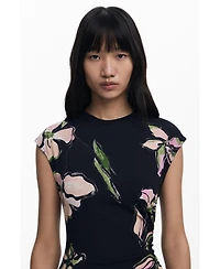 Desigual Women's Irregular floral dress