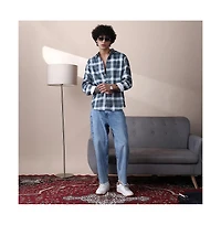 Campus Sutra Men's Tartan Plaid Shirt