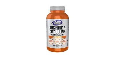 Now Foods Arginine Citrulline ,500 mg ,240 Veg Caps