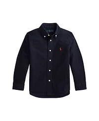 Polo Ralph Lauren Toddler and Little Boys Garment-Dyed Cotton Oxford Shirt