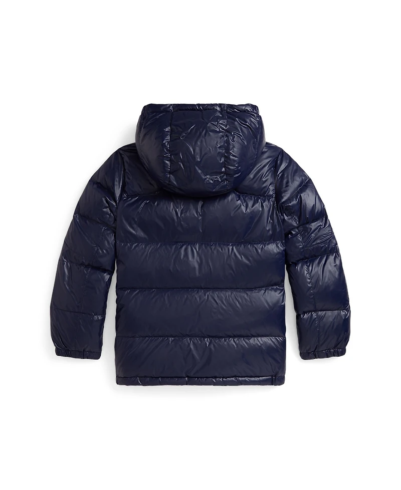 Polo Ralph Lauren Big Boys Glossed Hooded Down Jacket