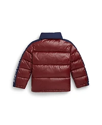 Polo Ralph Lauren Toddler and Little Boys Logo Down Hooded Jacket