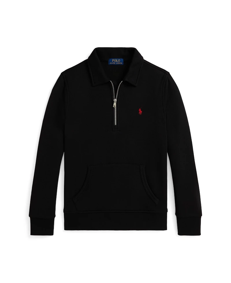 Polo Ralph Lauren Big Boys Fleece Quarter-Zip Pullover Sweatshirt